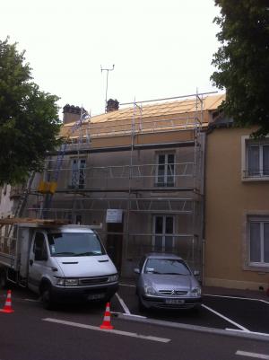 Surélévation d'un comble et isolation